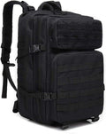 Outdoor Sports Pack Hiking Bag Tactical Rucksack Camo Knapsack Combat Camouflage Tactical 45L Molle Backpack