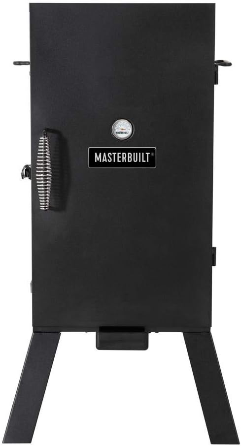 Masterbuilt 20070210 30 inch MB20070210 Analog Electric Smoker with 3 Smoking Racks 30 Black (Old Version)