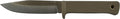 Cold Steel Exclusive SRK Compact Fixed Blade Knife 5 Clip Point CPM-3V Satin Blade Kray-Ex Handle Flat Dark Earth