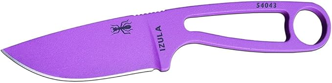 ESEE Purple Izula with Clear/White Sheath