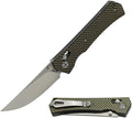 S-TEC Axel Lock EDC Folding Pocket Knife with Carbon Fiber Handle &amp D2 Steel Blade - Series 2 (TS024)