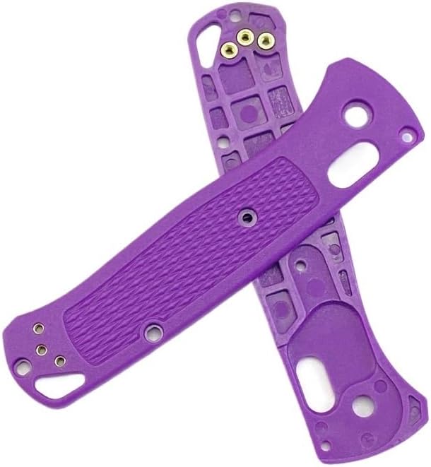 1 Pair Plastic Scales Fits for Bugout 535 Custom CNC Handle Patch Blank DIY Replacement