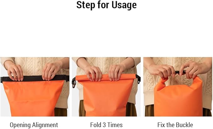 Waterproof Dry Bag Dry Bags For Kayaking Waterproof Dry Bag 10L/20L Large-Capacity Bucket Bag With Shoulder Straps Lightweight Backpack For Rafting Swimming Kayaking Camping