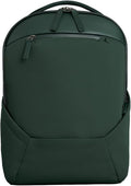 Troubadour Apex 4.0-22L Premium Laptop Backpack - Ergonomic &amp Water Resistant - Designed for Work and Travel - Obsidian Green