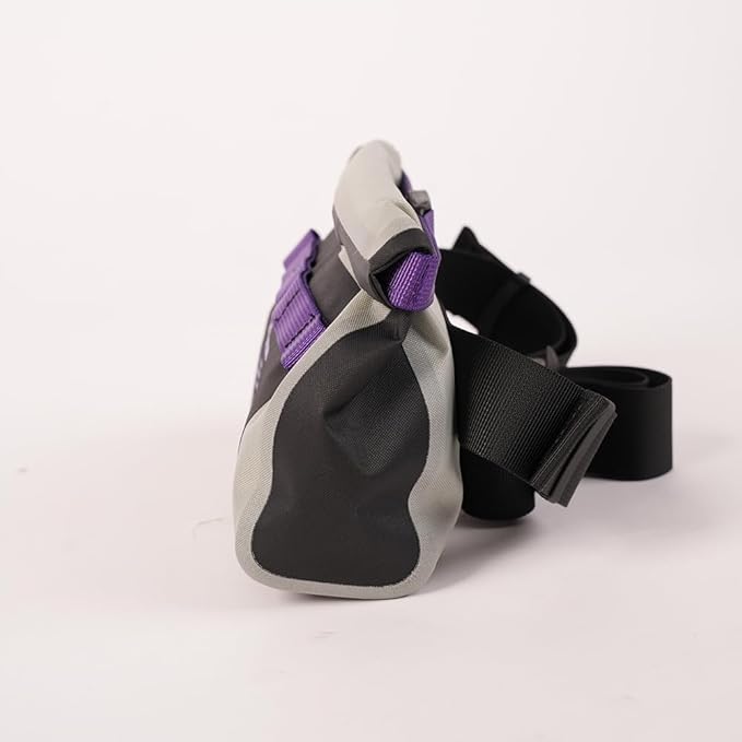 Waterproof Waist Bag for Surfing Paddleboarding BoatingCyclingWater Park Activities (Gary/purple)