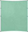 Sage Green Solid Color Pure Plain Foldable Beach Cabana UPF50+ Waterproof Portable Sun Shelter with Sandbags and Shovel for Family Trips Picnics &amp Camping
