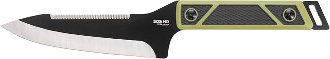 SOG Terragrip Camp Knife/HQ Edition/6.7 Blade/Trap Blister