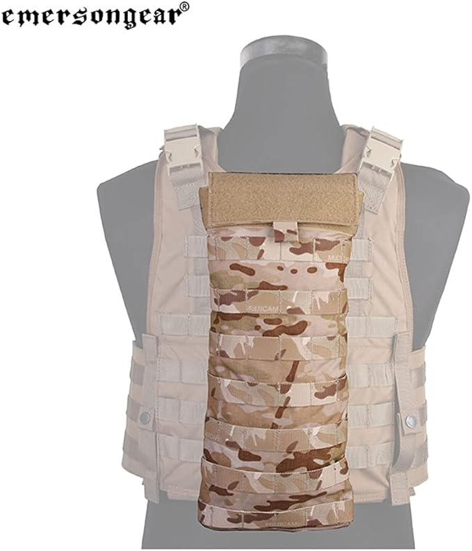 Emersongear LBT6119A Style Hydration Pouch Tactical Army Water Pouch Carrier Bag for Backpack/Vest/Belt with Molle2L