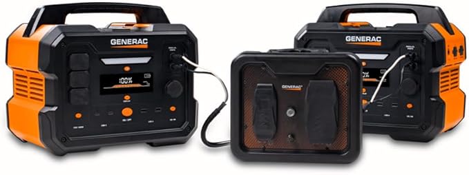 Generac 7118 Parallel Kit for GP2200i and GP2500i Inverter Generators - Double Your Power - Portable and Versatile