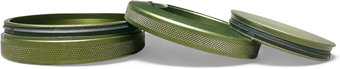 Edition 777: Roulette | Metal Can | Metal Container | Pouch Container | Small Storage Tin (Military Green)