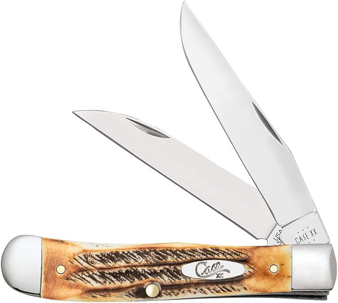 Case XX WR POCKET KNIFE 6.5 BONESTAG® TRAPPER ITEM 65329 LENGTH CLOSED 4 1/8 INCH (6.5254W SS)