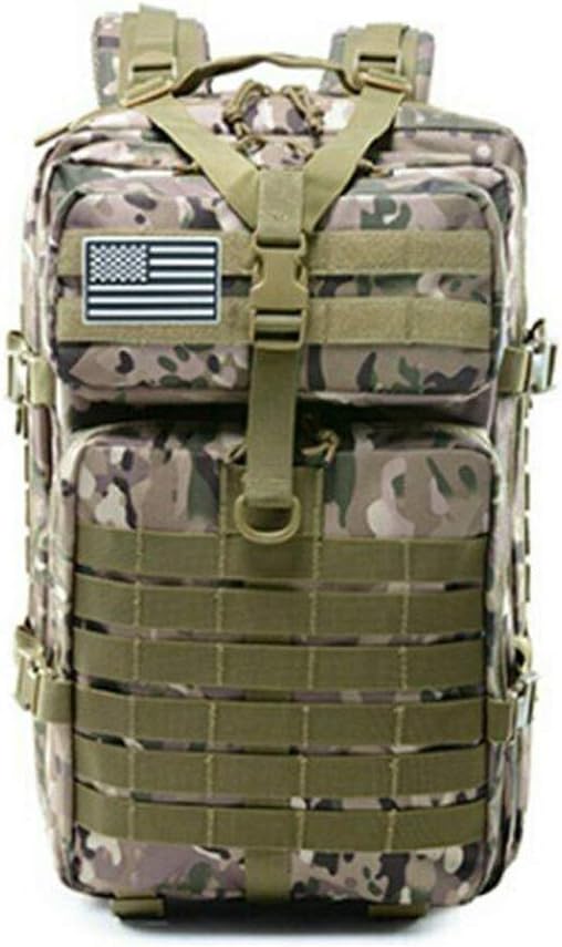 45L Tactical Backpack 3 Day Bug Out Molle Survival Rucksack