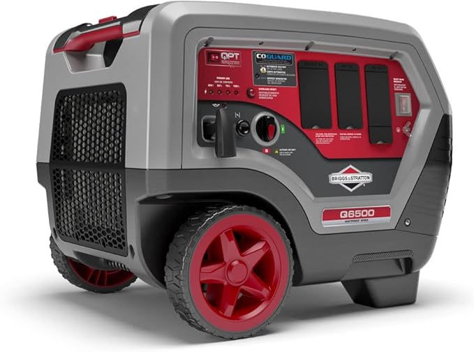 Briggs and Straton 6500W Portable Generator Outdoor Electric Start