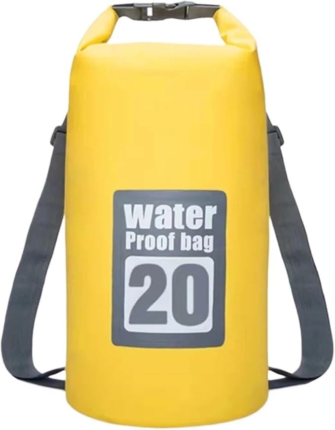 Waterproof Dry Bag 2pcs 5L/10L/15L/20L/30L Outdoor Sport PVC Waterproof Storage Dry Bag for Canoe Kayak Rafting Swimming Travel Kit Sack Backpack for SwimmingBoating(Pink 30L)