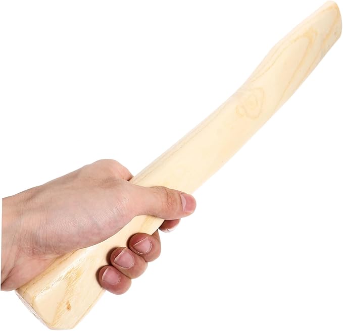 2pcs Replacement Wooden Hatchet Handles for Camping Durable Wood Handle with Ergonomic Design High Hardness for Woodworking and Cutting Tasks