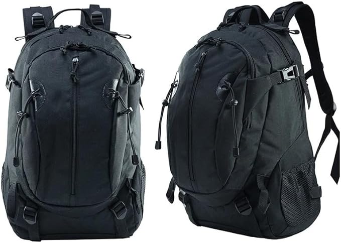 30LTactical Men Backpacks Military Backpack Rucksack Waterproof Outdoor Hiking Camping Hunting Bag (BLACK)