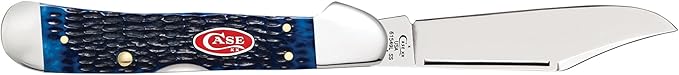 CASE XX WR Pocket Knife Navy Blue Bone Copperlock Item #7064 - (61549L SS) - Length Closed: 4 1/4 Inches