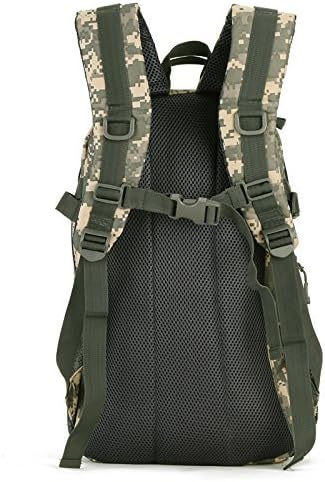 UNISTRENGH 25L Backpack Military Tactical Daypack Water-resistance Assault Gear Rucksack for Hunting Trekking Travelling (ACU Camo)