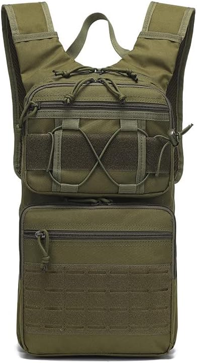 Outdoor Sports Hiking Bag Tactical Assault Combat Camouflage Tactical Molle Water Pack Hydration Pack