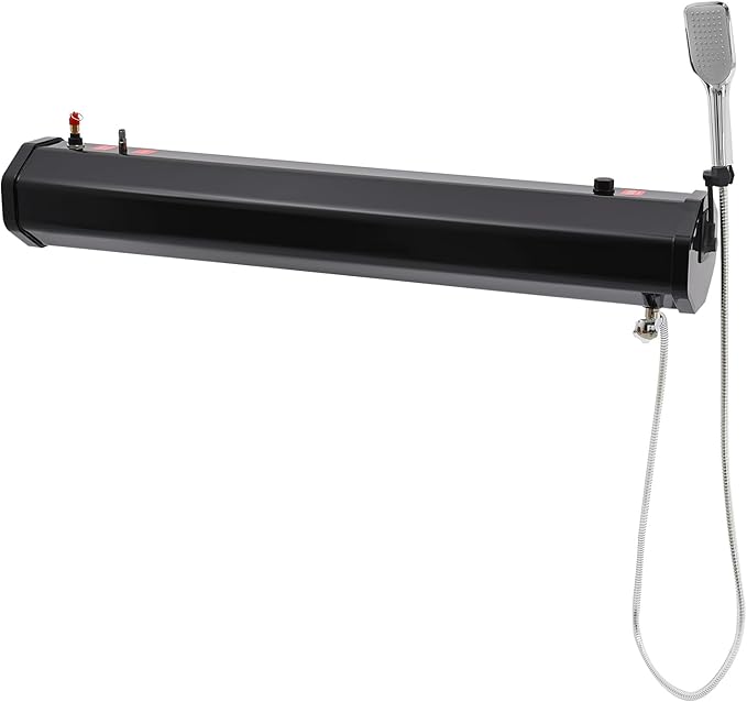 Portable Car Camping Shower Kit Roof Rack Mount Overlanding Off Road Shower 7.93 Gallon Outdoor / Camper Caravan Hiking 30L Clean Travel Solar Large Capacity for Camping Off-Road Beach Travel
