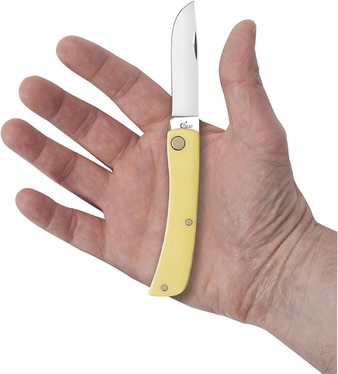 Case Sod Buster Pocket Knives Yellow Small