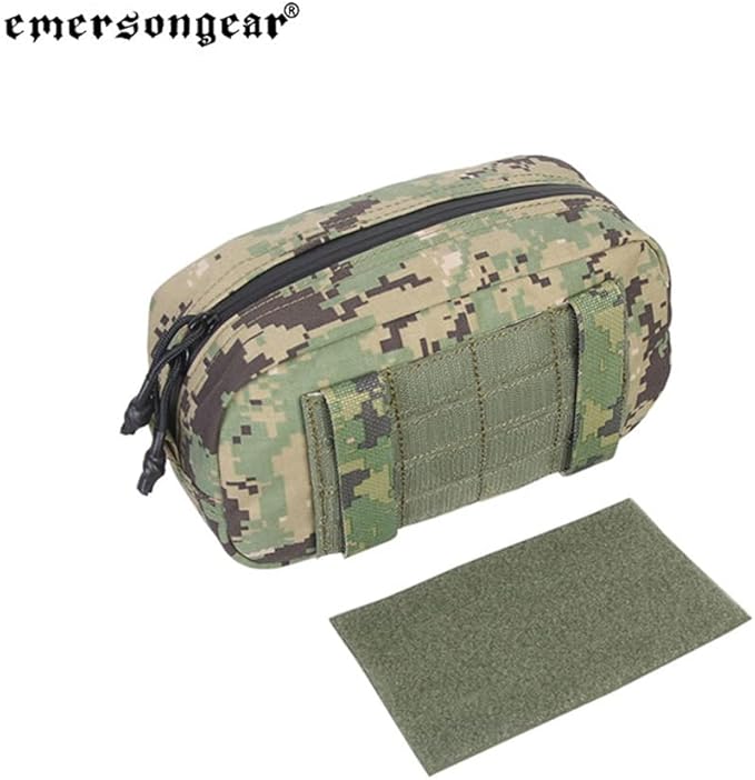 emersongear 23cm*16cm PouchHorizontal Tac Pouch Molle Vest Drop Organizer for Duty Belt Vest Backpack