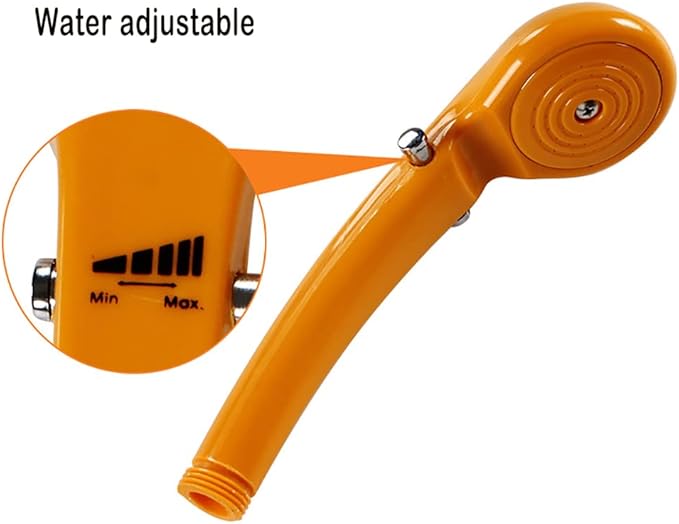 High Pressure Washer Short Gun 1 Set Outdoor Car Shower Rain Shower Car Motorcycle Car Washer Portable Outdoor Handheld Camping Shower