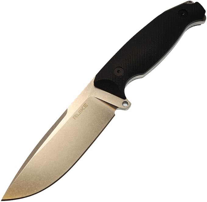 RUIKE RKEF118B Jager F118 Fixed Blade Knife Black