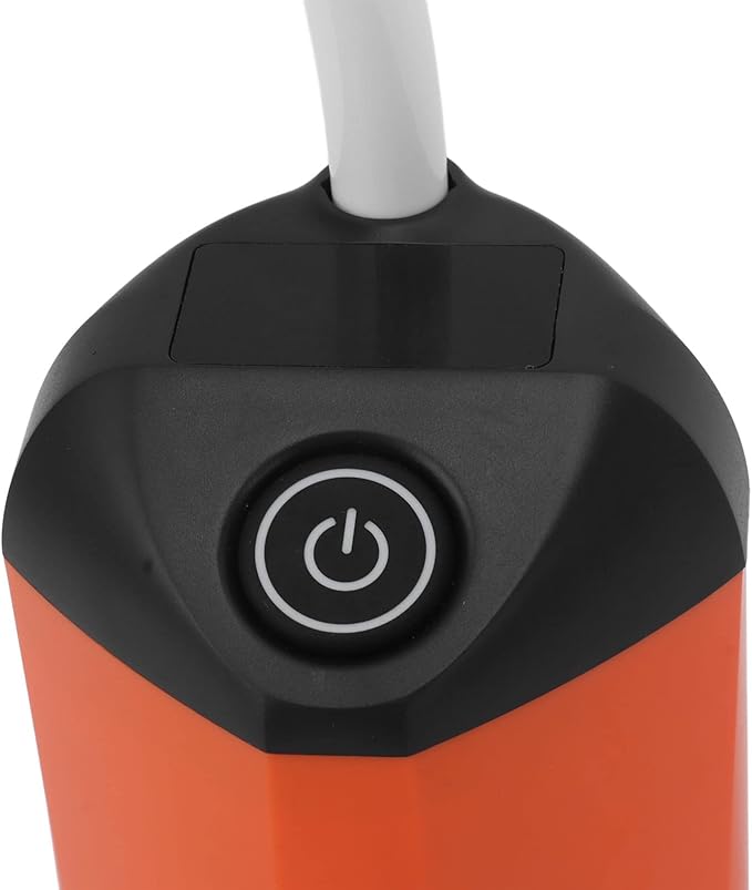 Rechargeable Portable Camping Shower 3 Speed Outdoor Shower Pump(Orange)