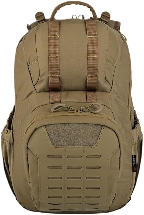 26L Tactical Backpack – 500D Nylon Multi-functional Bag With Breathable System For Hunting &amp Travel(Mud)