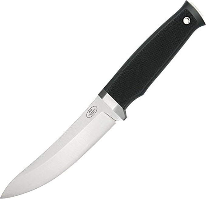 Fallkniven 9001751 PHKz Fine Edge Fixed Blade Knife with Zytel Sheath Black