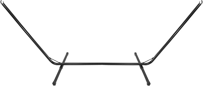 Northlight 11ft Black Steel Hammock Stand with Hardware