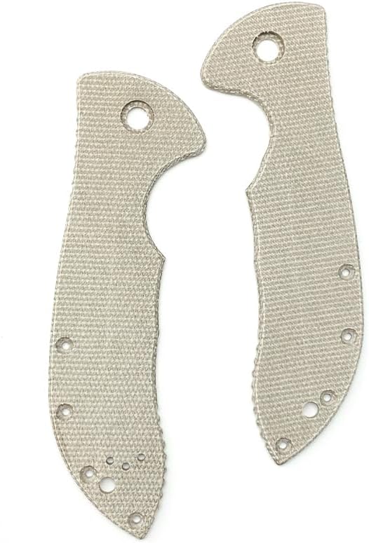 2-Piece Pair Micarta Scales Replacement is Suitable for Emerson Commander