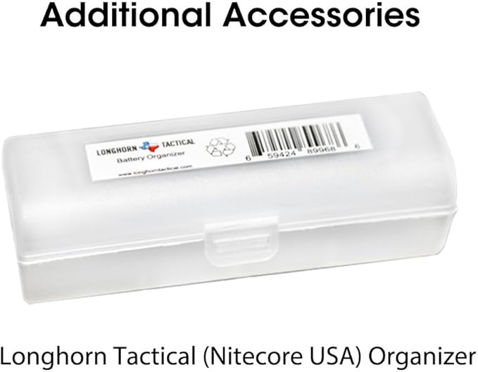 Nitecore P23i Tactical Flashlight 3000 Lumen USB-C Rechargeable Long Throw Super Bright with Lumentac Organizer