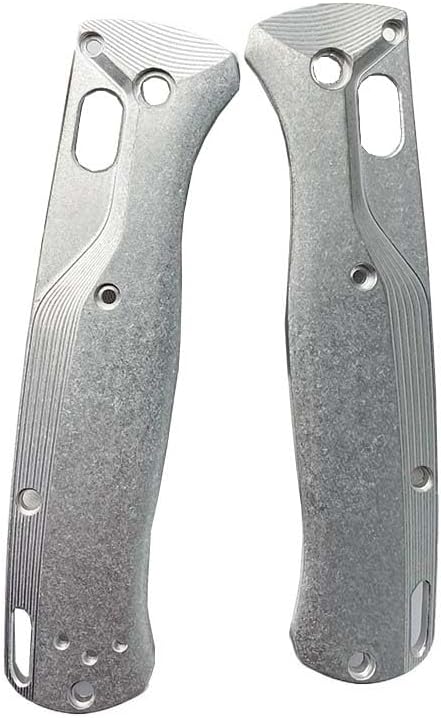 1Pair Scales Handle Fits for Benchmade Bugout 535 CNC Aluminum Alloy Rust Resistant Handle Patch Replacement