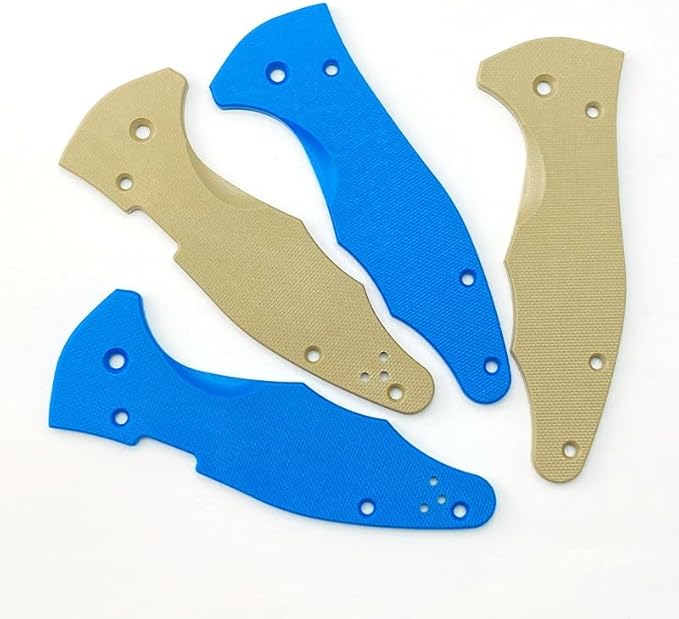 1 Pair G10 Scalesis Suitable for Yojimbo 2 C85 Custom Handle Patch Replacement in Sky Blue Color