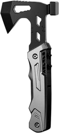 Multifunctional Axe Pliers Combination Knife Bit Outdoor Camping Bottle Opener Home Tool(GRAY)