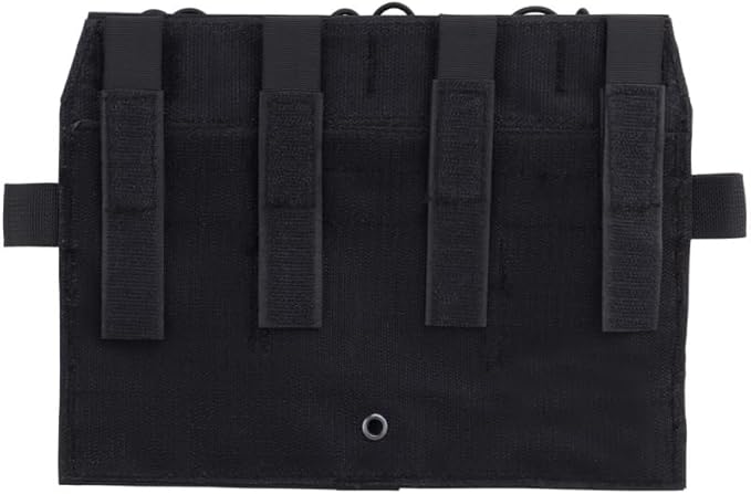 ACEXIER Military Tactical Chest Bag Backpack Adjustable Men Multi-Functional Molle Tool Pouch Shoulder Bag (Black)