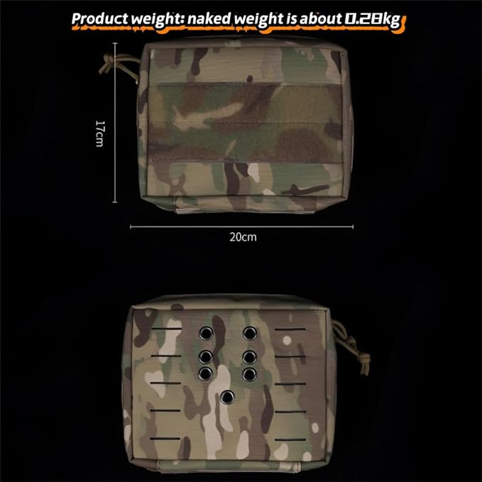 Multi-Functional Equipment Pack: Portable For Car Outdoor Survival Team Activities - First Aid &amp Gear Storage Bag With MOLLE Compatibility