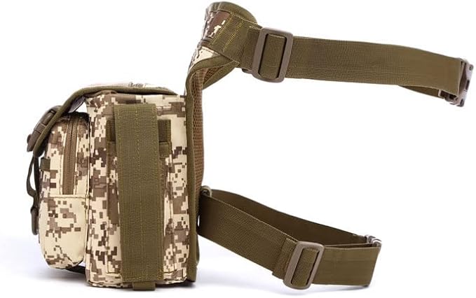 Outdoor Sports Hiking Versipack Camouflage Bag Tactical Leg Pack
