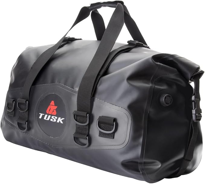Tusk Dry Duffel Bag Medium (33 Liters) Top Load Black
