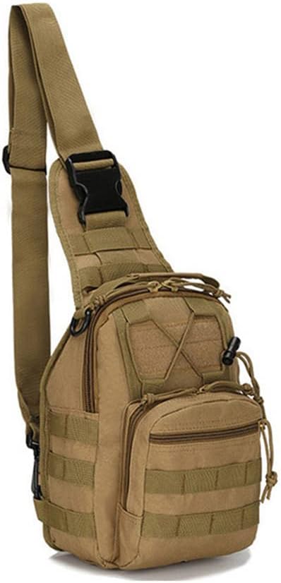 Outdoor Sports Hiking Sling Bag Shoulder Pack Camouflage Tactical Molle Combat Chest Bag