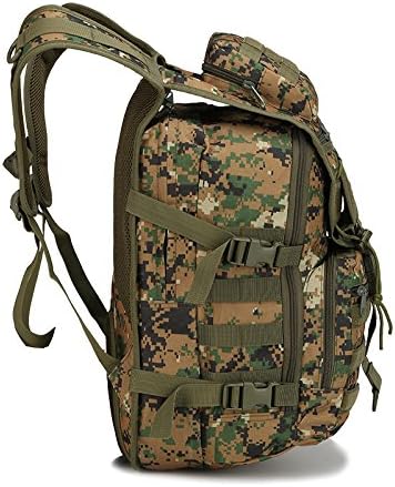 Tactical Backpack Military Molle Hiking 36-55L Tactical Bag Outdoor Camouflage Mountaineering Bag Jungle Digital