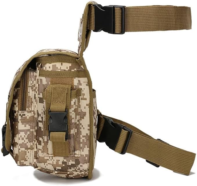 Tactical Camouflage Leg Versipack Bag Outdoor Sports Hiking Pouch