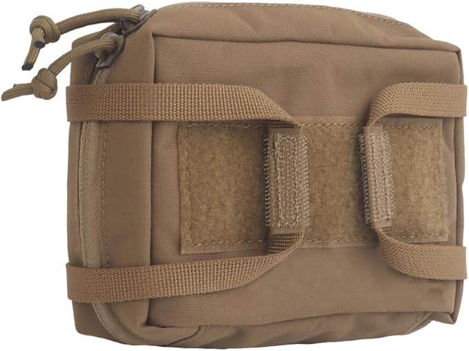 Tactical Medical Pouch - MOLLE IFAK &amp Trauma Kit Bag for First Aid Duty Belt EMT and Survival