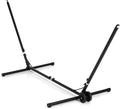Backyard Expressions Adjustable One Size Fits All Hammock Stand with Wheels – 9FT Steel Heavy Duty Portable Frame 450 lb Capacity Easy No-Tool Assembly