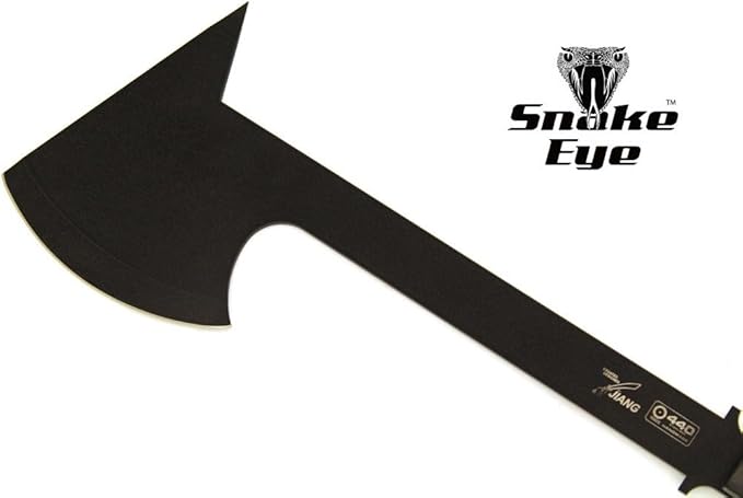 Snake Eye Tactical Heavy Duty Full Tang Handmade Super Axe w/G-10 Handle Outdoors Hunting Camping Fishing