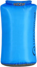 Lifeventure Ultralight Dry Bag Siliconized Rip-Stop Fabric with Fully Taped Seams Lightweight Waterproof Dry Sack for Kayaking Camping Hiking Traveling Boating Water Sports