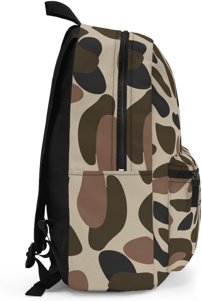 Redneck Duck Dog Classic Camo Backpack/Trendy Camo Backpack/Camo Travel Bag/Camo Picnic Bag