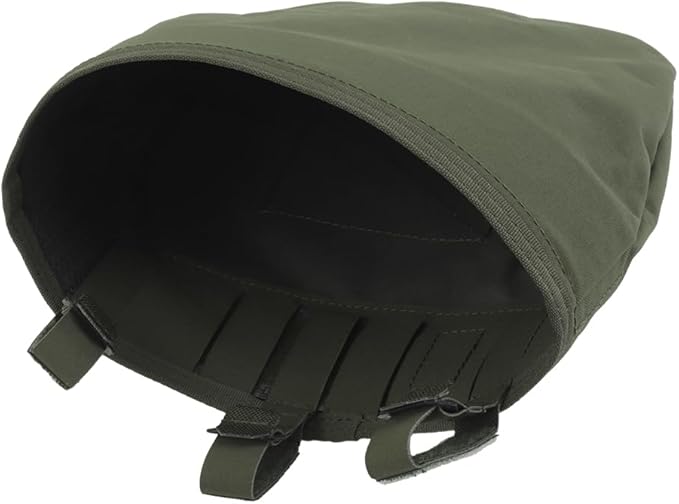 Tactical Belt Roll up Dump Pouch Foldable Tool Bag Pack for Airsoft Hiking Mag Pouch Accessory